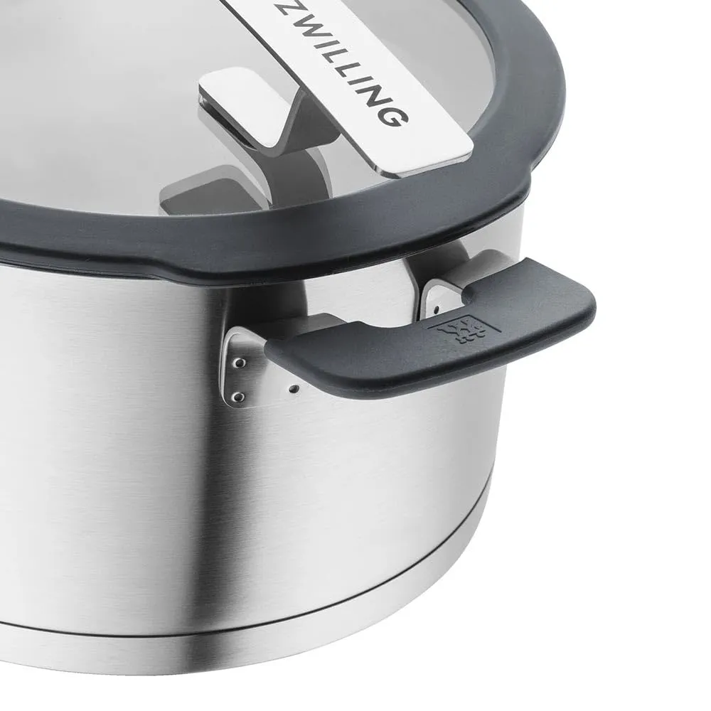 Zwilling Simplify batteria pentole 5 pezzi argento induzione