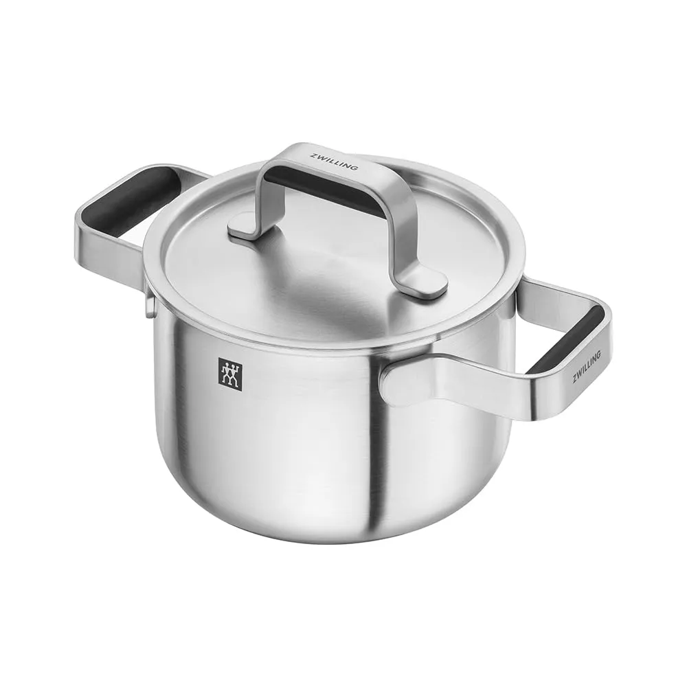 Zwilling Pure Set Pentole 5 Pezzi Acciaio Inox Argento
