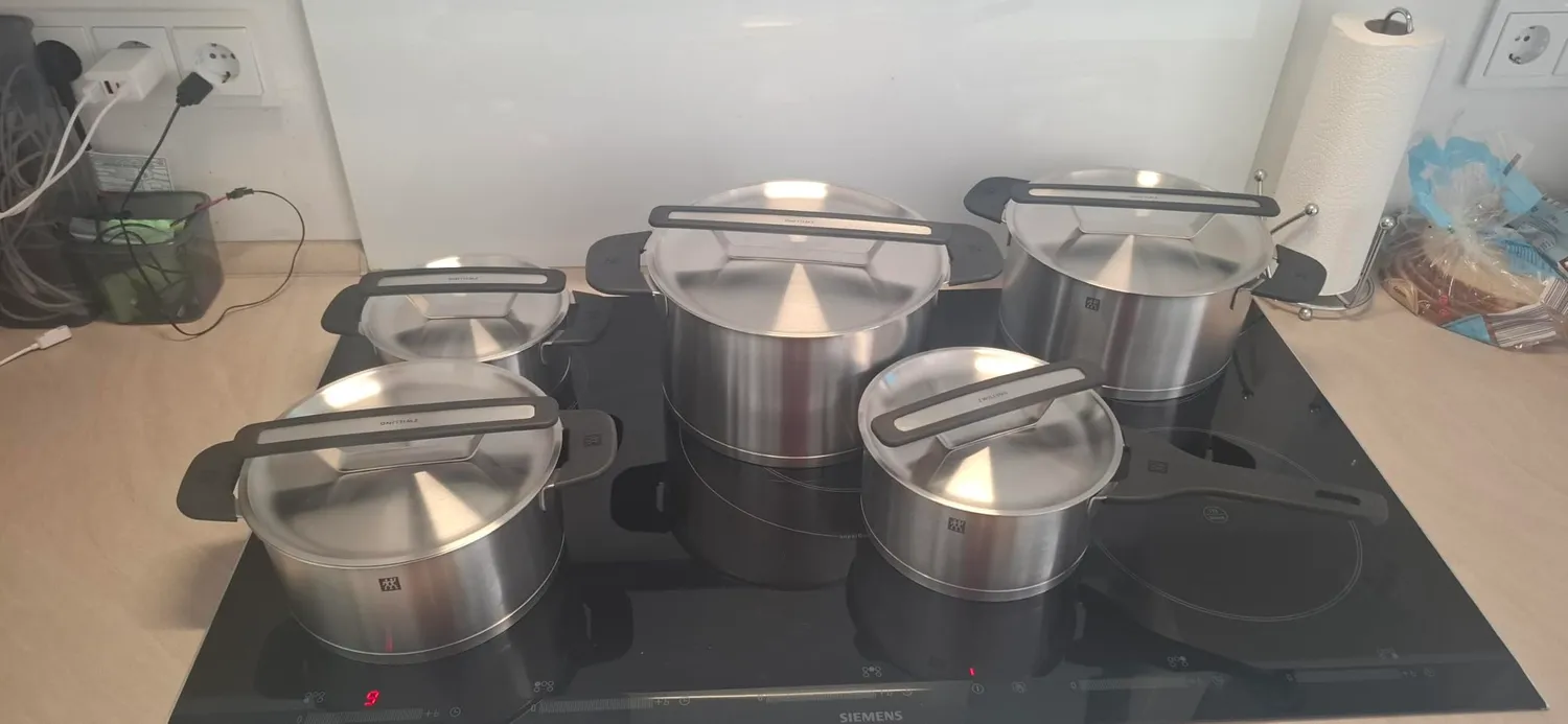 Zwilling More set pentole induzione 5 pezzi nero