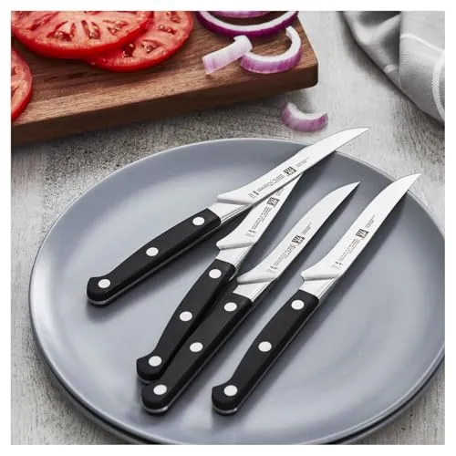 Zwilling set 4 coltelli bistecca 38430-002 manico tre rivetti