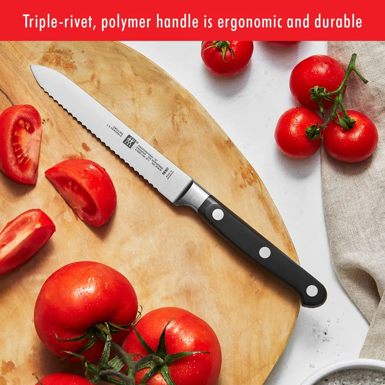 Zwilling Professional S Set Coltelli 5 Pezzi Ceppo Legno
