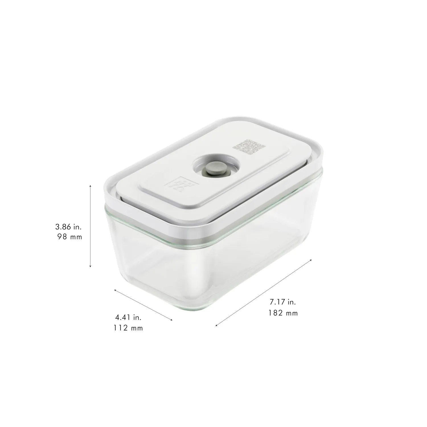 Zwilling Fresh & Save Contenitore Vetro Sottovuoto Media