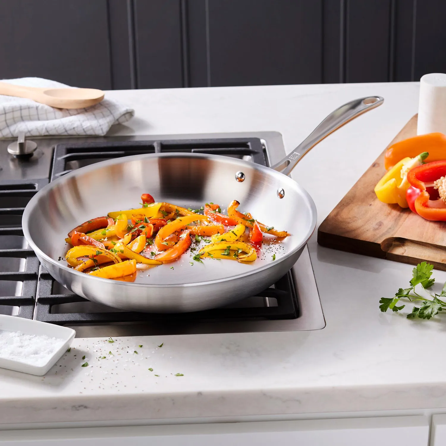 Zwilling 30,5 cm padella acciaio inox 3 strati