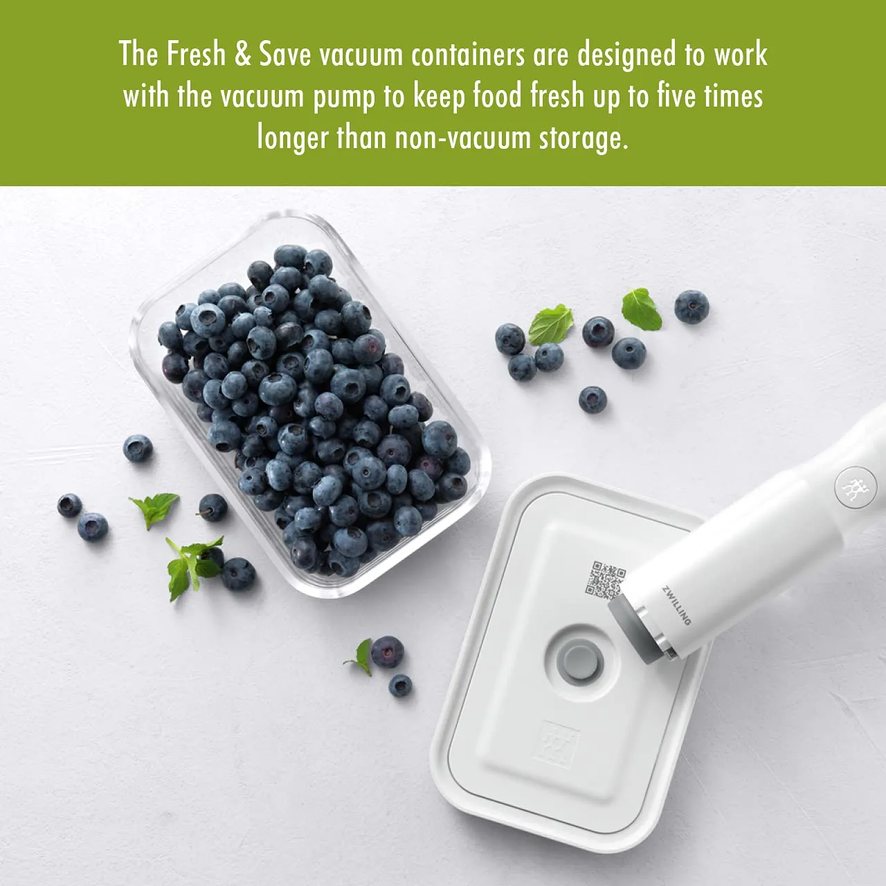 Zwilling Fresh & Save contenitore vetro piccolo sottovuoto