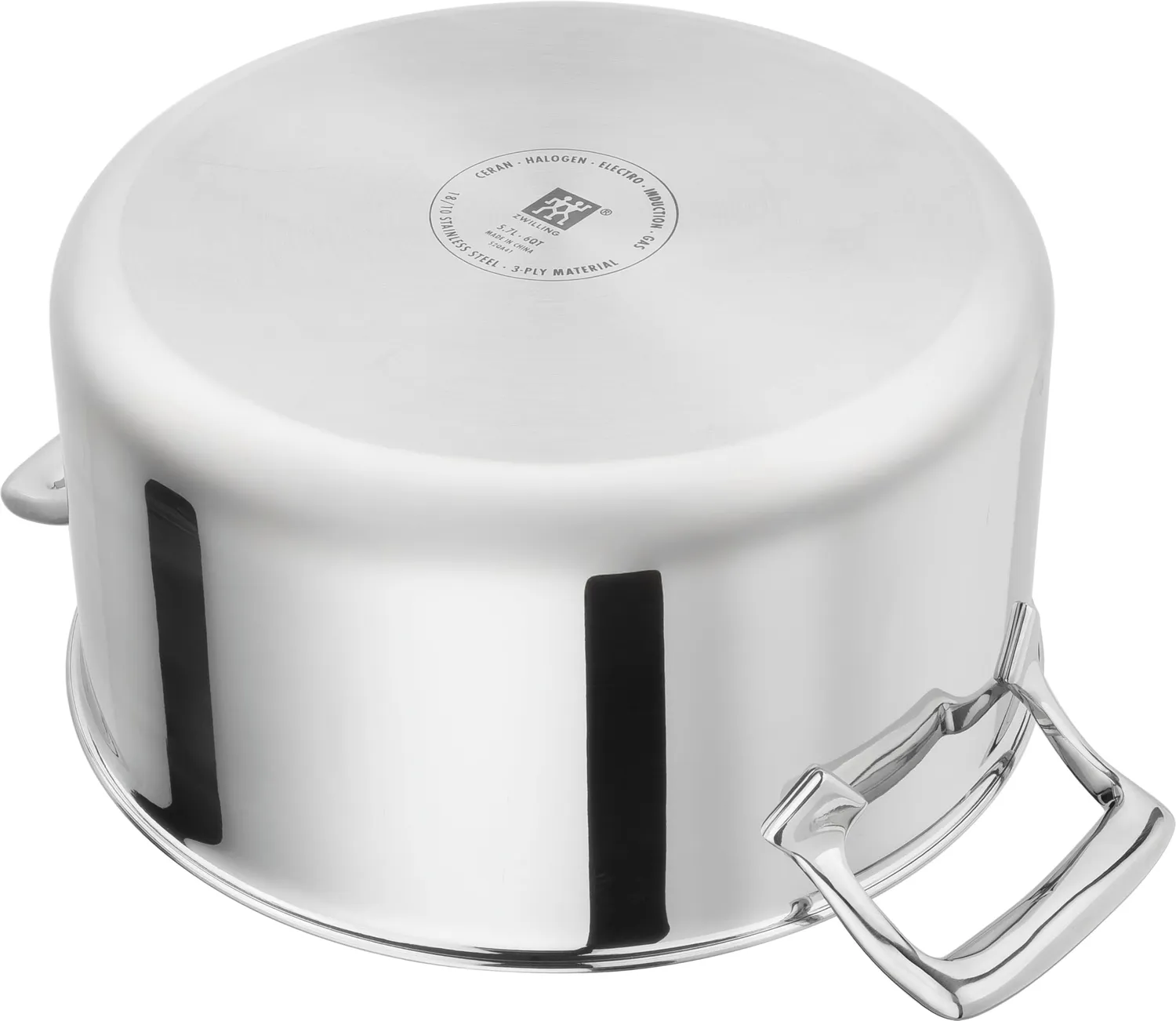 Zwilling Peak Set 5 Pentole Ceramica Ibrida Acciaio