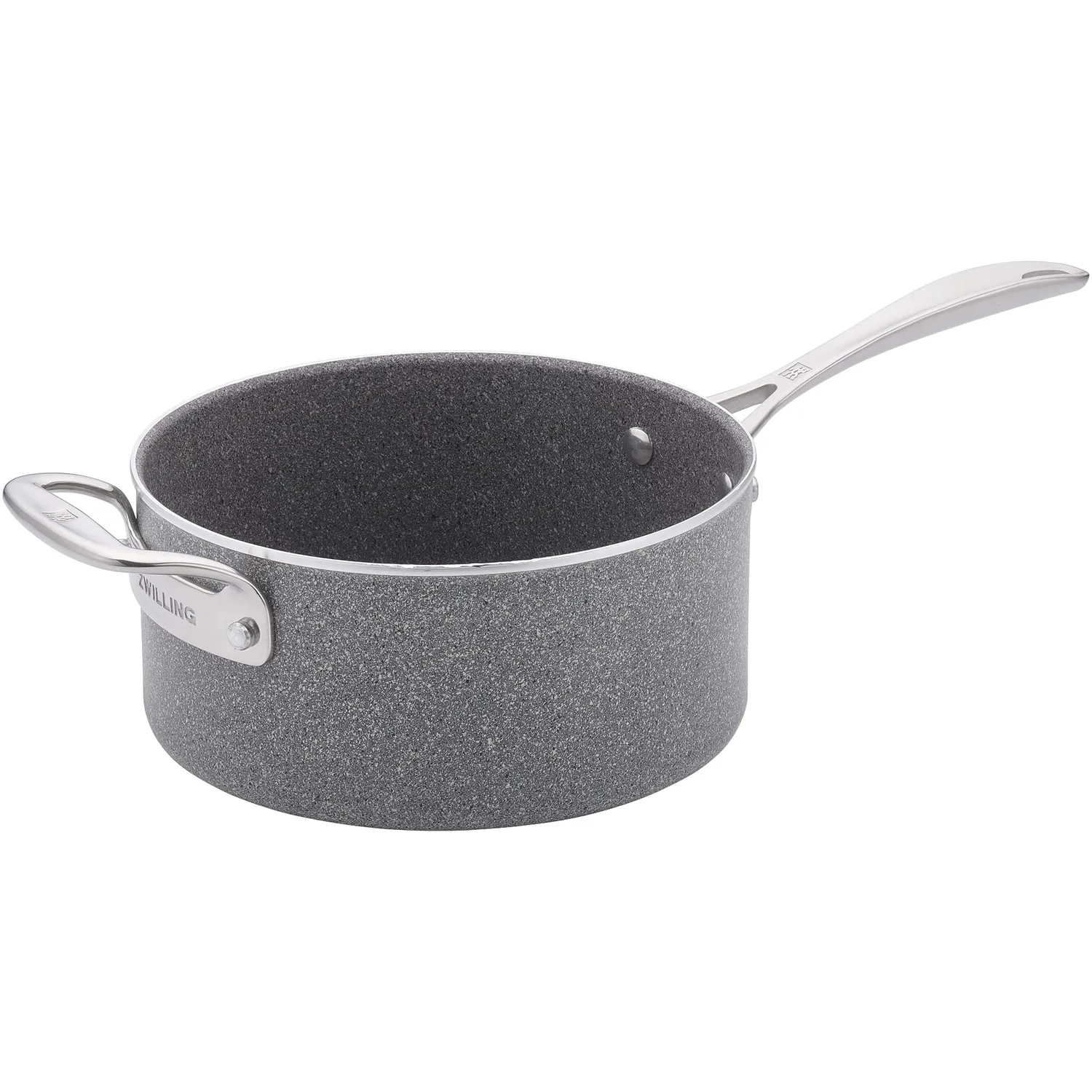 Zwilling Vitale casseruola antiaderente con coperchio grigio