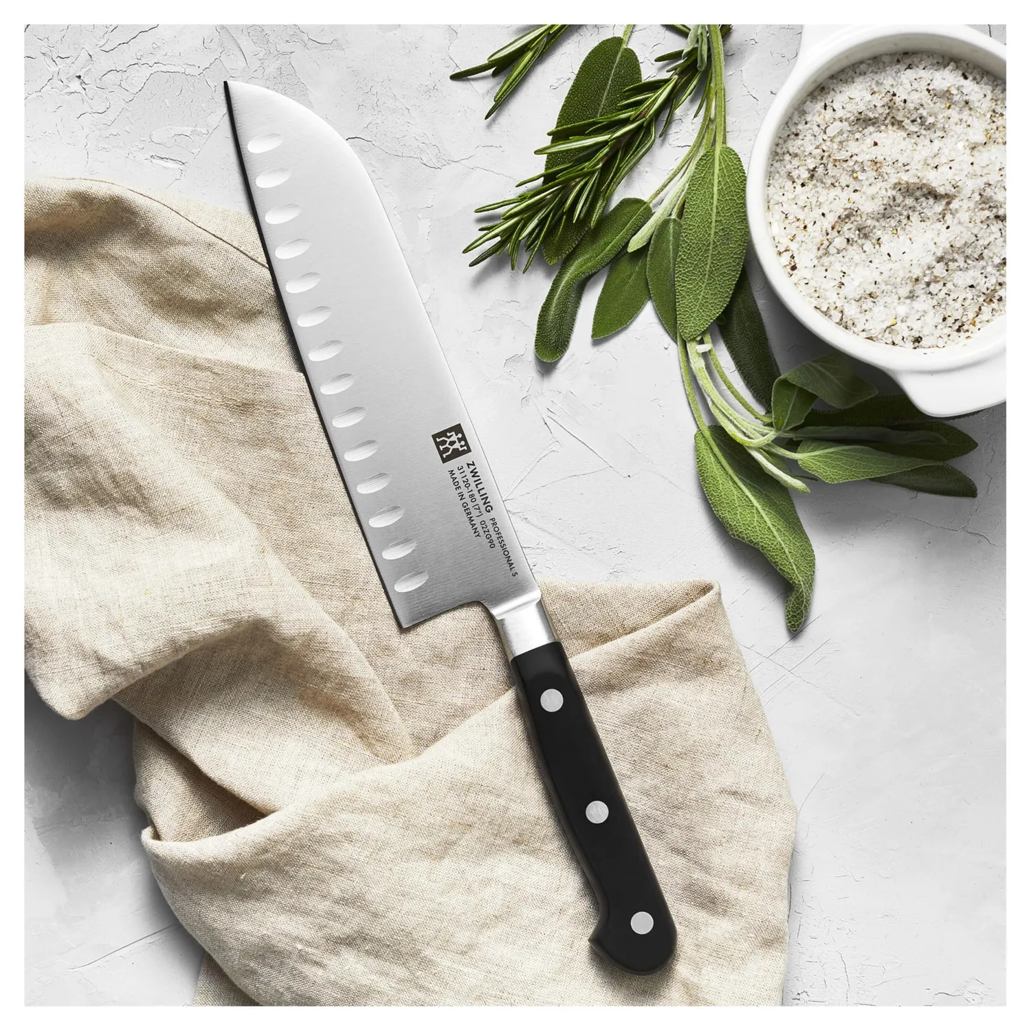 Zwilling Professional S Santoku 18 cm Acciaio Forgiato