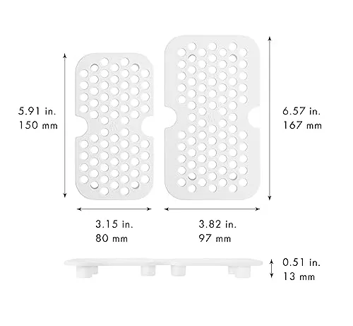 Zwilling Fresh & Save 2 vaschette vetro antigoccia bianche