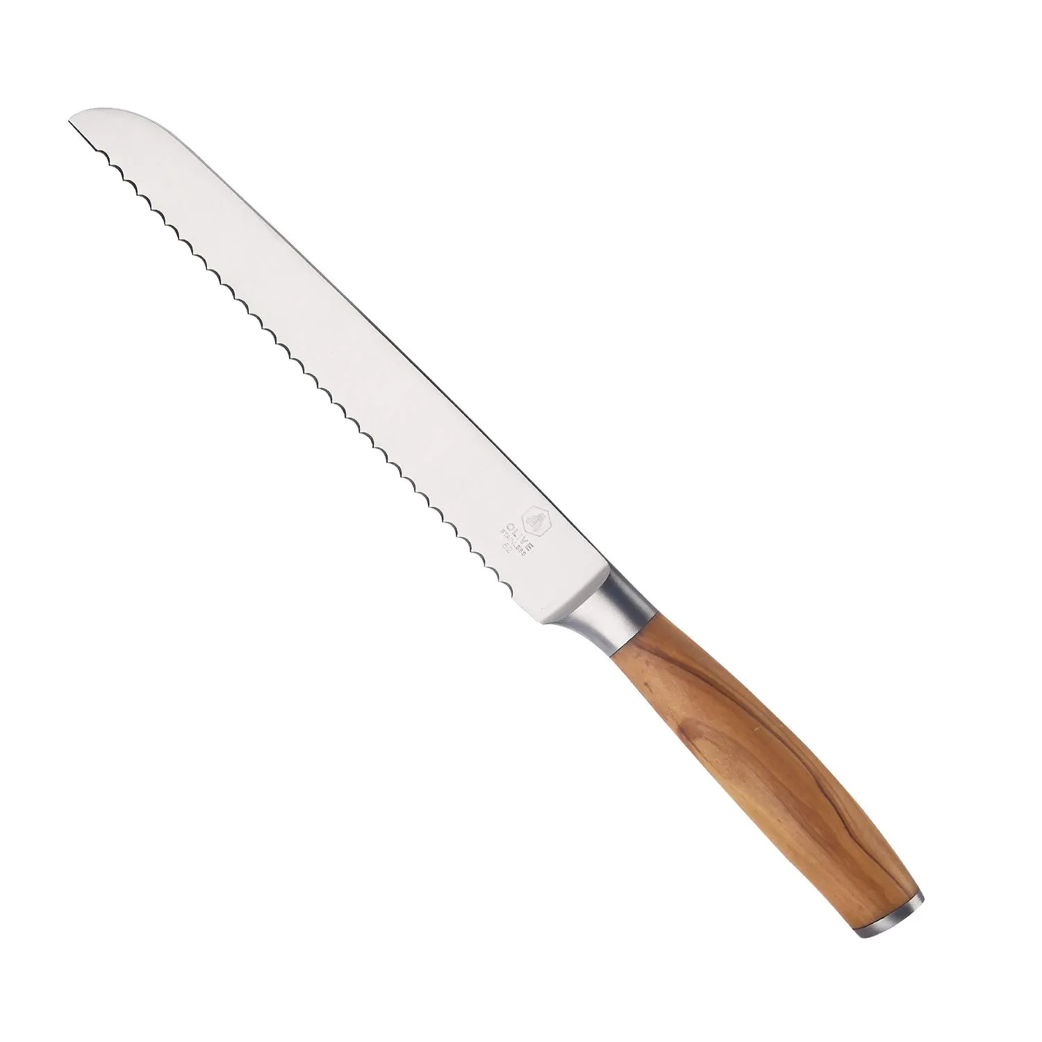 Laguiole en Aubrac Coltello Pane Ulivo 21 cm
