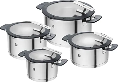 Zwilling Simplify batteria pentole 4 pezzi induzione inox