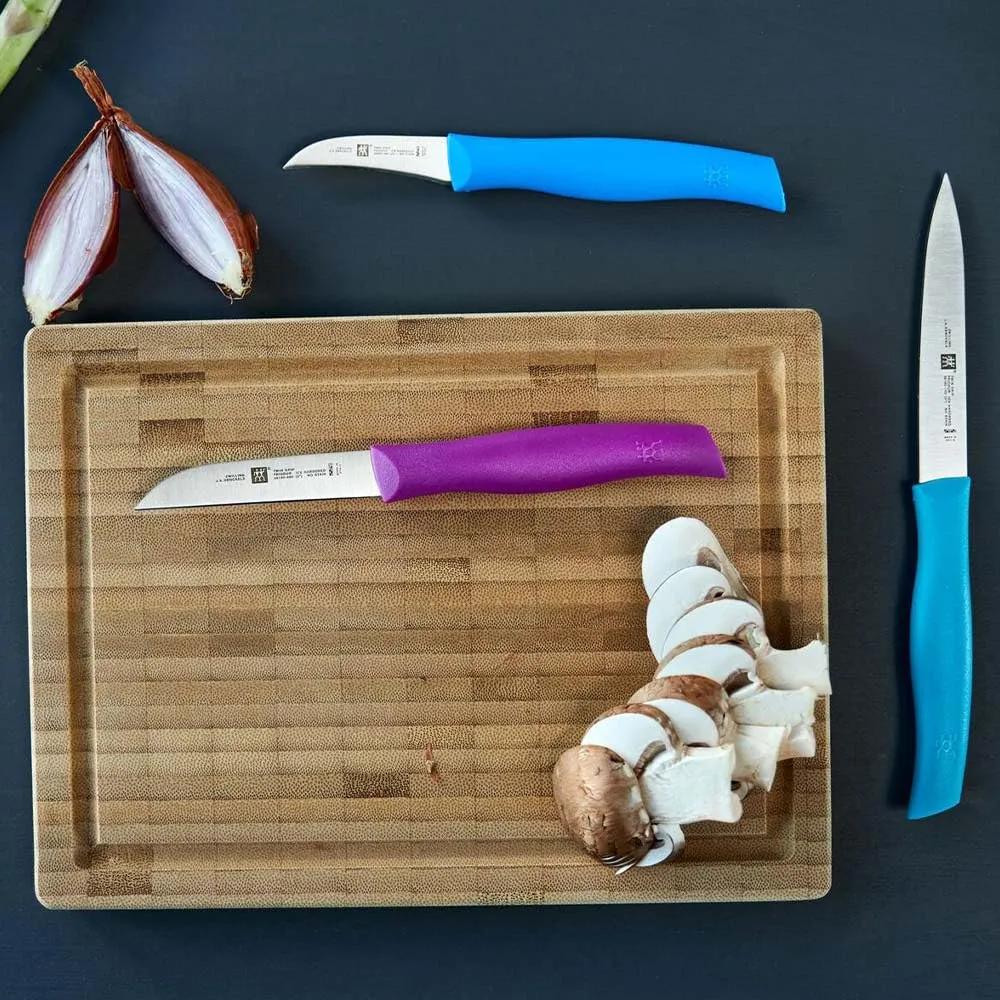 Zwilling Twin Grip set 3 coltelli piccoli colorati acciaio