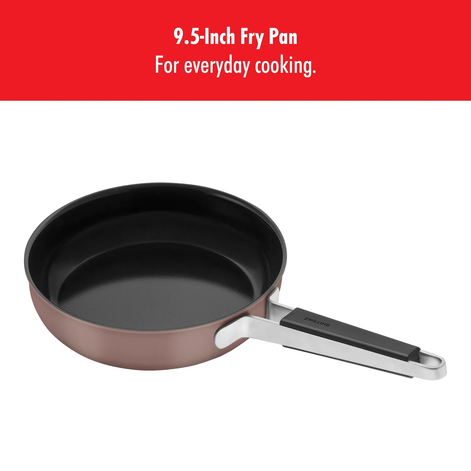 Zwilling Pure padella antiaderente 24 cm rosa