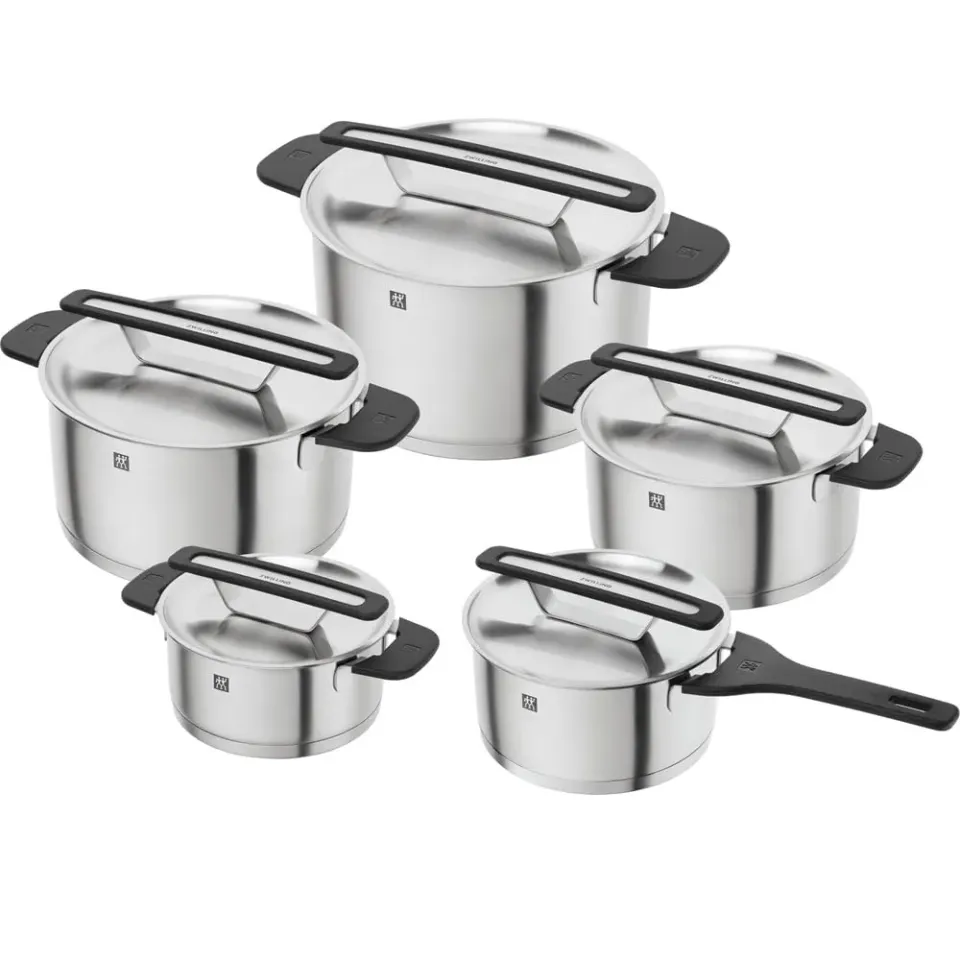 Zwilling More set pentole induzione 5 pezzi nero