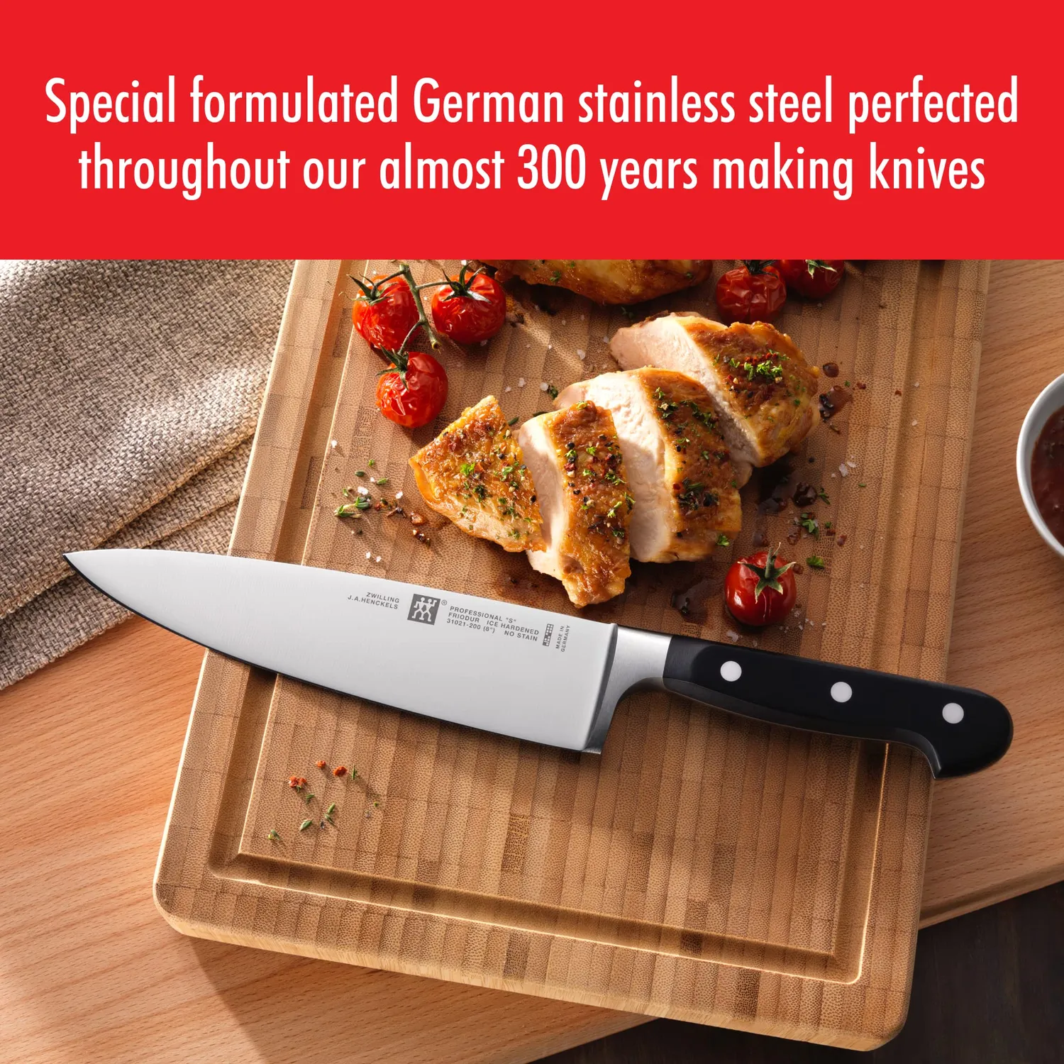 Zwilling Professional S set coltelli 7 pezzi barra magnetica