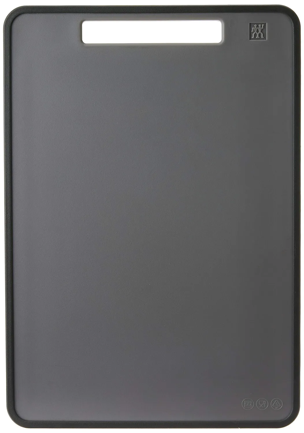 Zwilling Tagliere 43x30 cm Plastica Grigio Reversibile