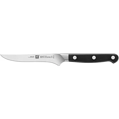 Zwilling 38409-121-0 coltello bistecca 12 cm nero filo liscio