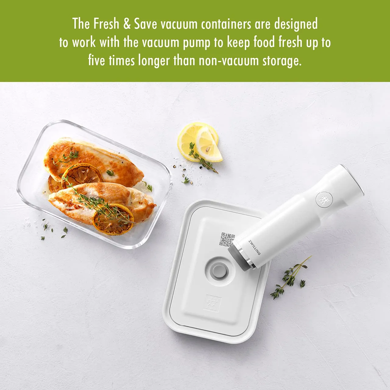 Zwilling Fresh & Save contenitore vetro sottovuoto