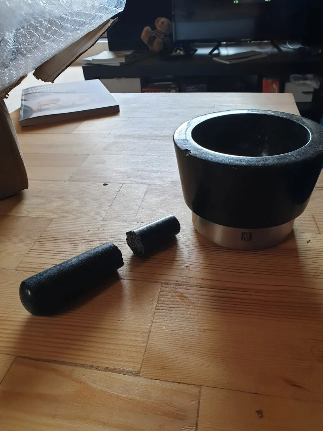 Zwilling mortaio pestello granito nero 11 cm