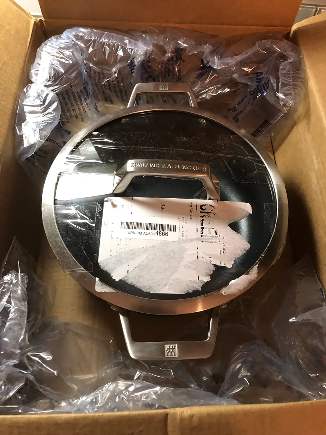 Zwilling padella chef antiaderente 4 l alluminio