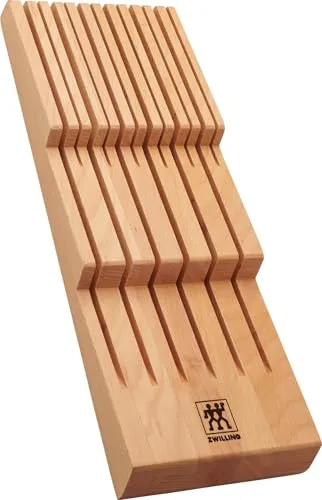 Zwilling inserto cassetto portacoltelli legno 12 posti faggio