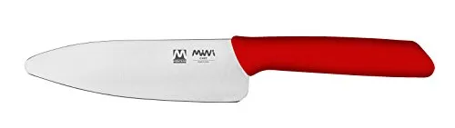 Montana Mini Chef coltello bambini rosso 13 cm punta tonda