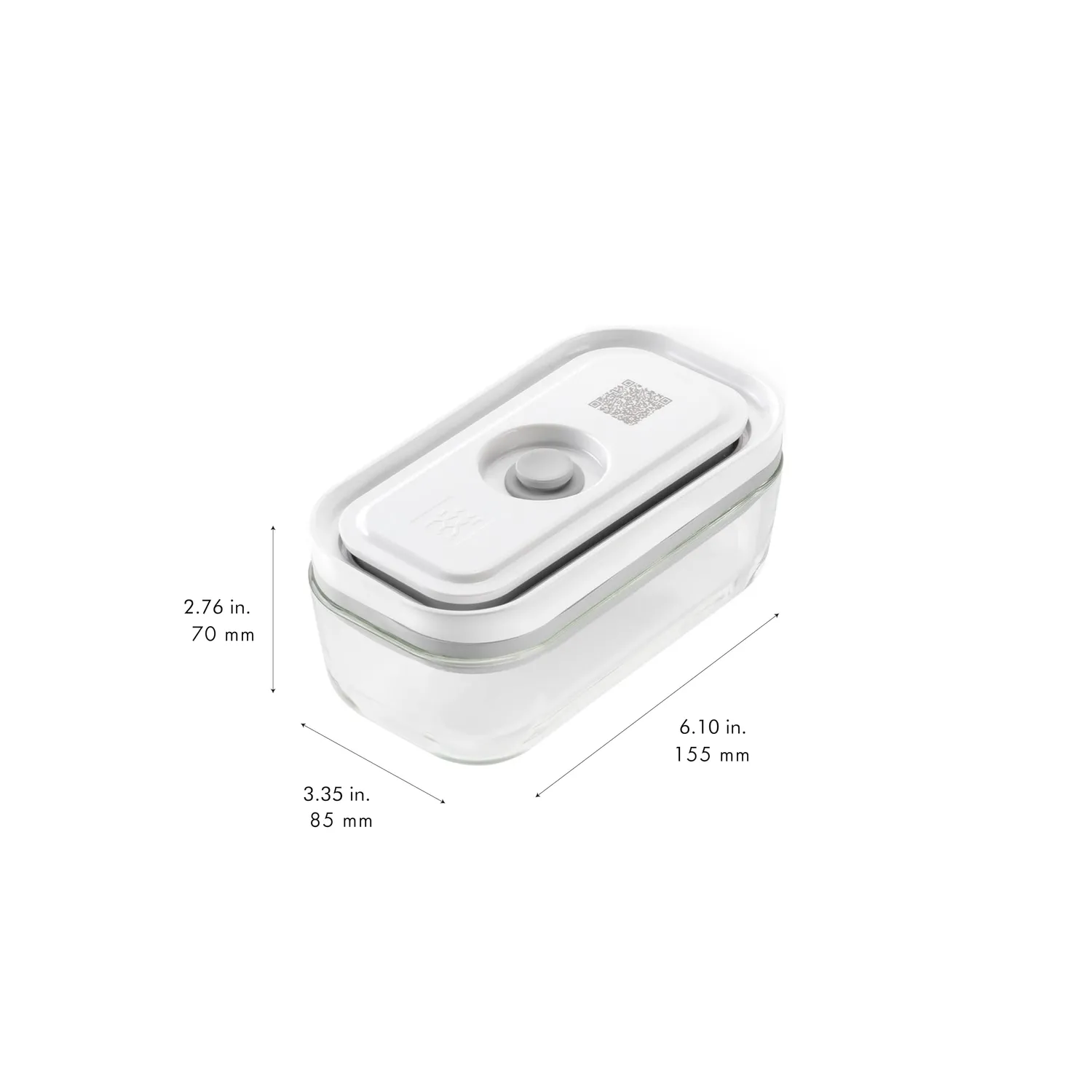 Zwilling Fresh & Save contenitore vetro piccolo sottovuoto