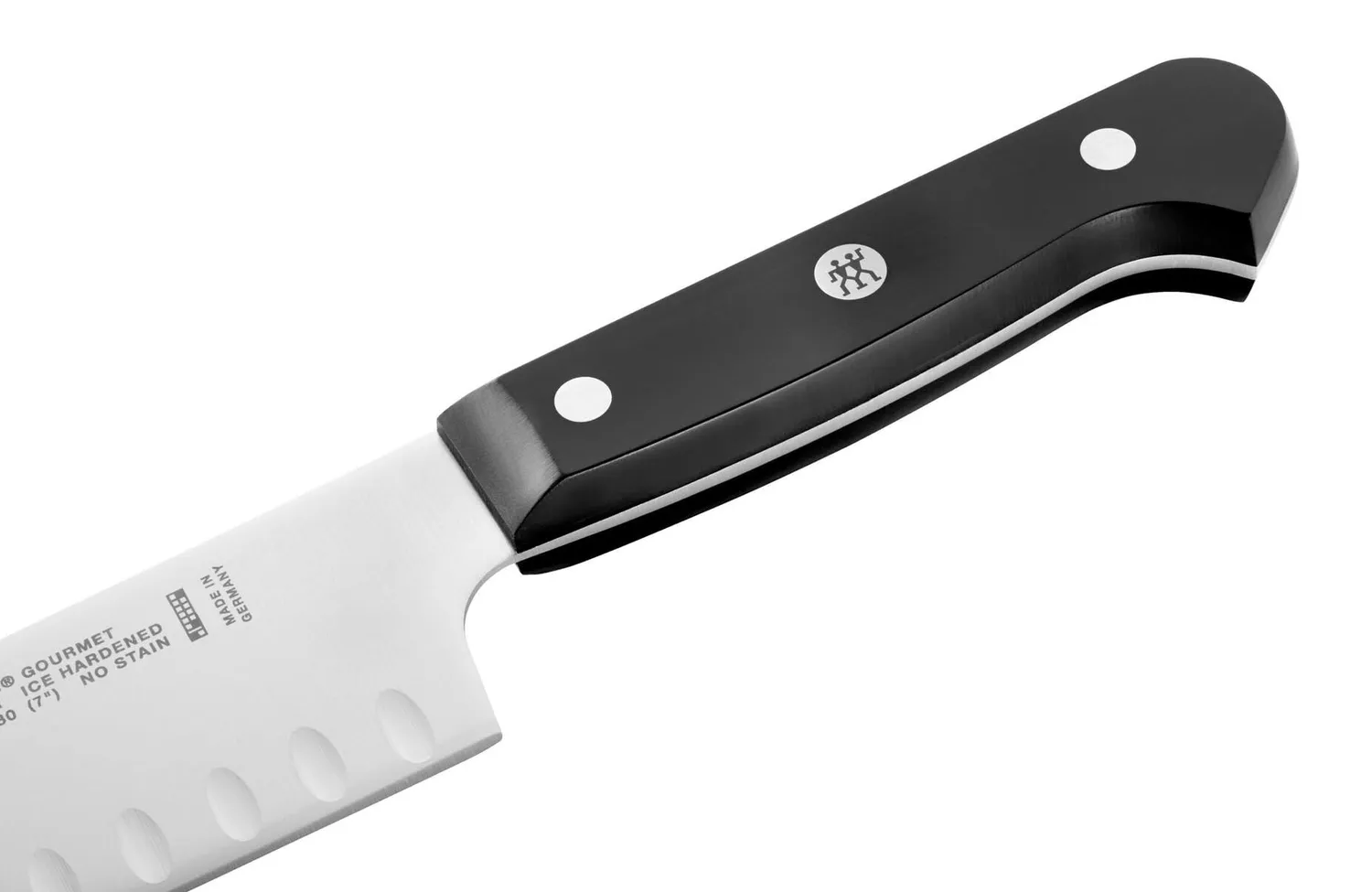 Zwilling Gourmet santoku alveolato 18 cm acciaio inox