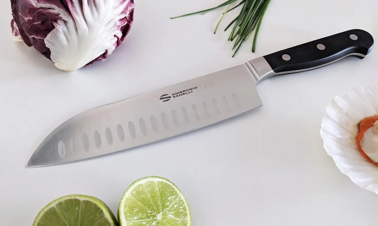 Ambrogio Sanelli Maitre acciaino 20 cm professionale