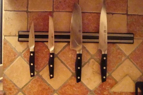 Zwilling barra magnetica 45 cm nera portacoltelli parete 32621-450