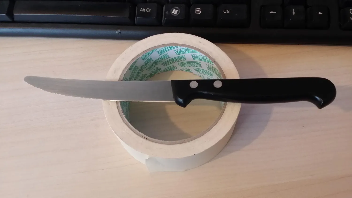 Montana Integral coltello bistecca mezza dentata 11 cm