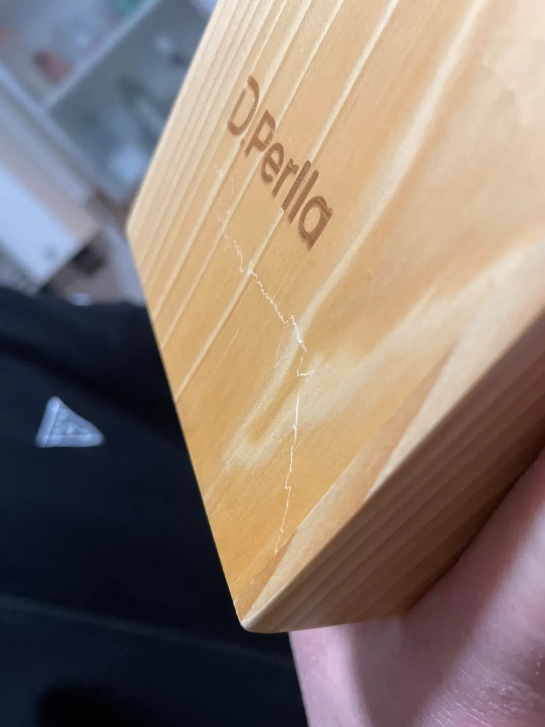 D.Perlla set coltelli 15 pezzi ceppo legno antiaderenti