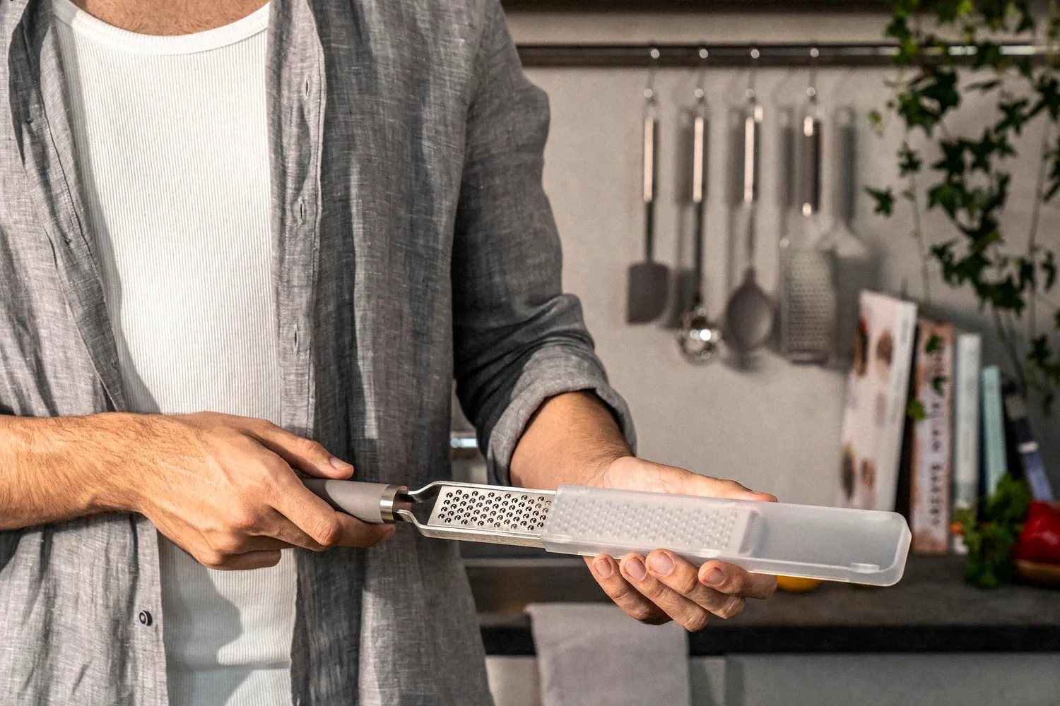 Zwilling Pro 1028018 grattugia fine 38 cm acciaio