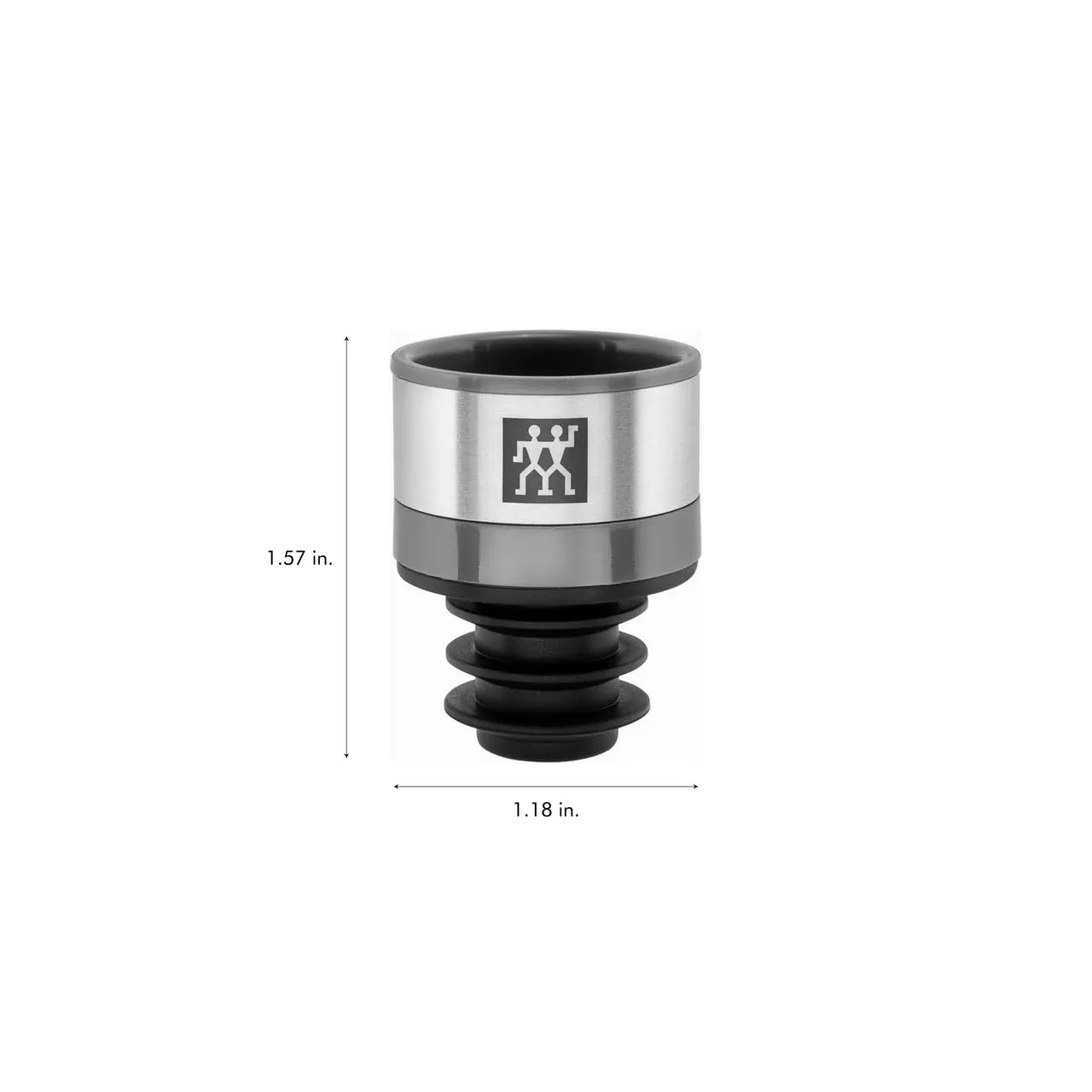 Zwilling Fresh & Save Tappo Vino Sottovuoto Inox