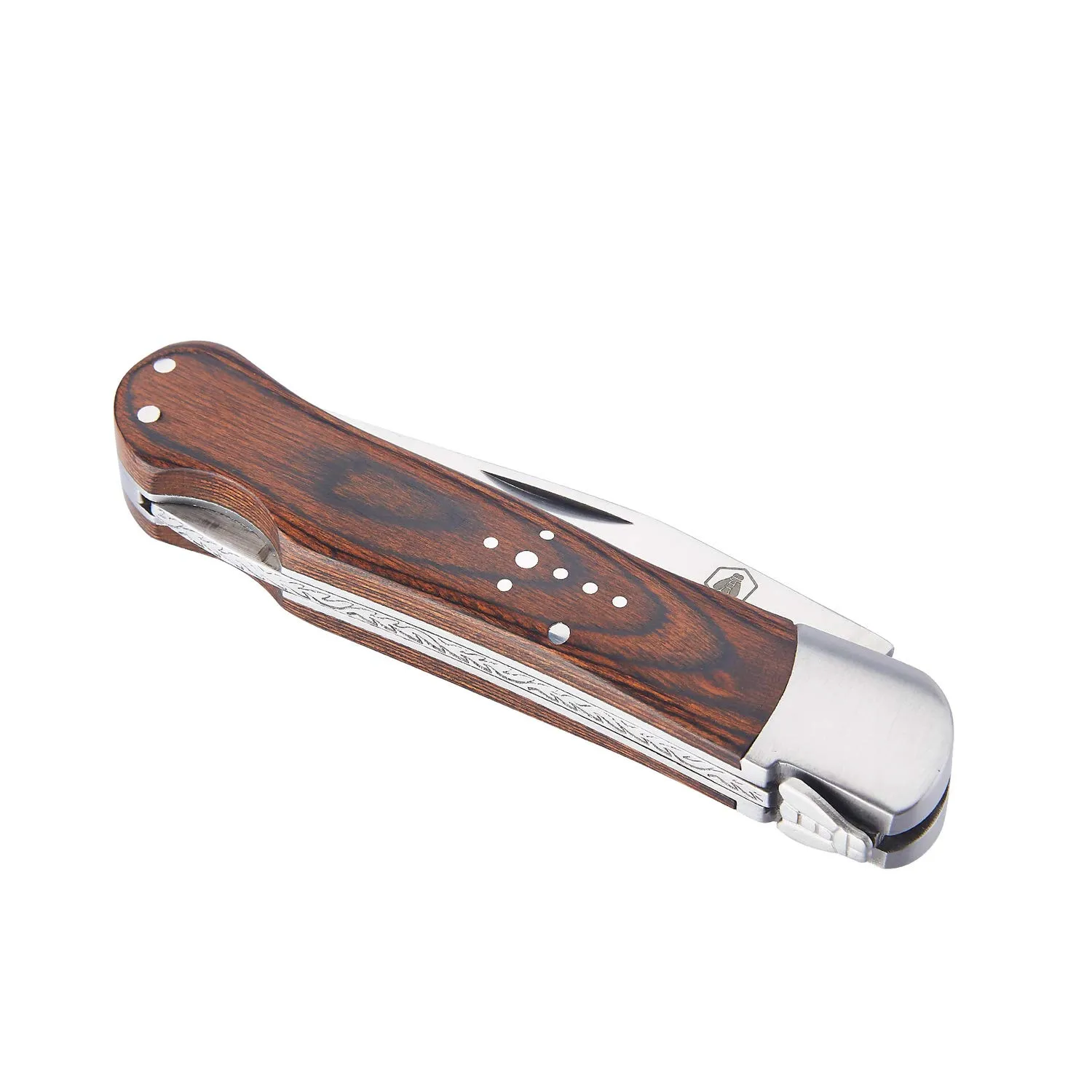 Laguiole en Aubrac set caccia pesca fiaschetta coltello