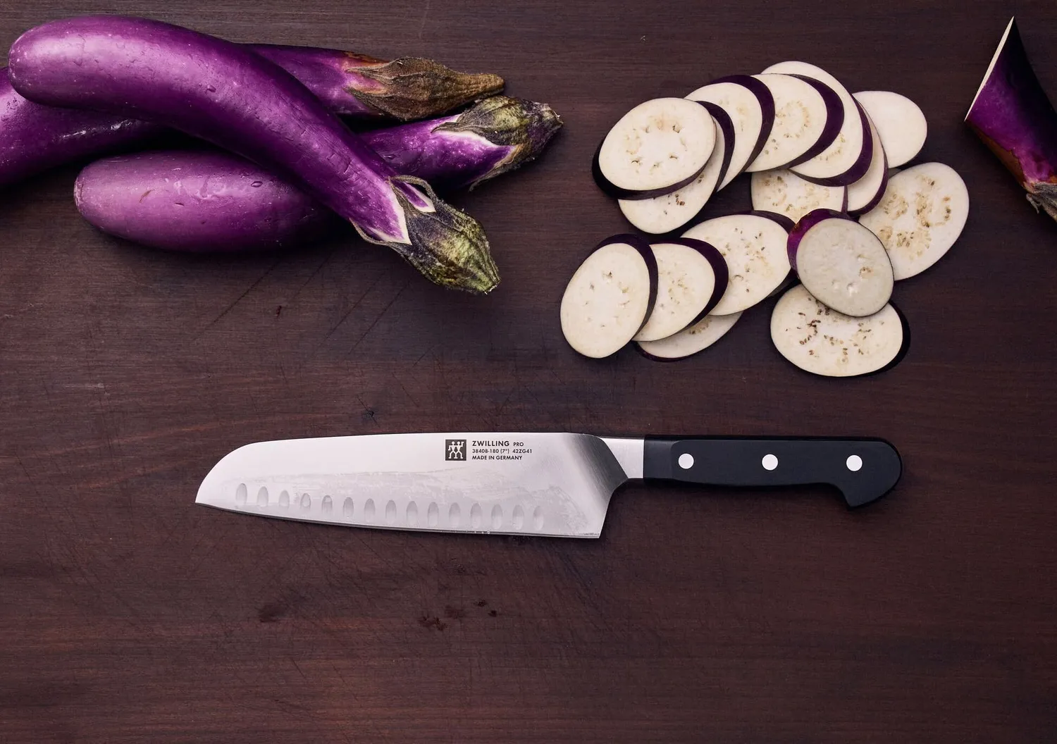 Zwilling coltello santoku alveolato cucina