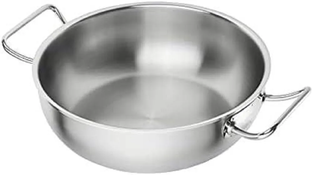 Zwilling Pro wok 30 cm rotondo acciaio inox fondo triplo