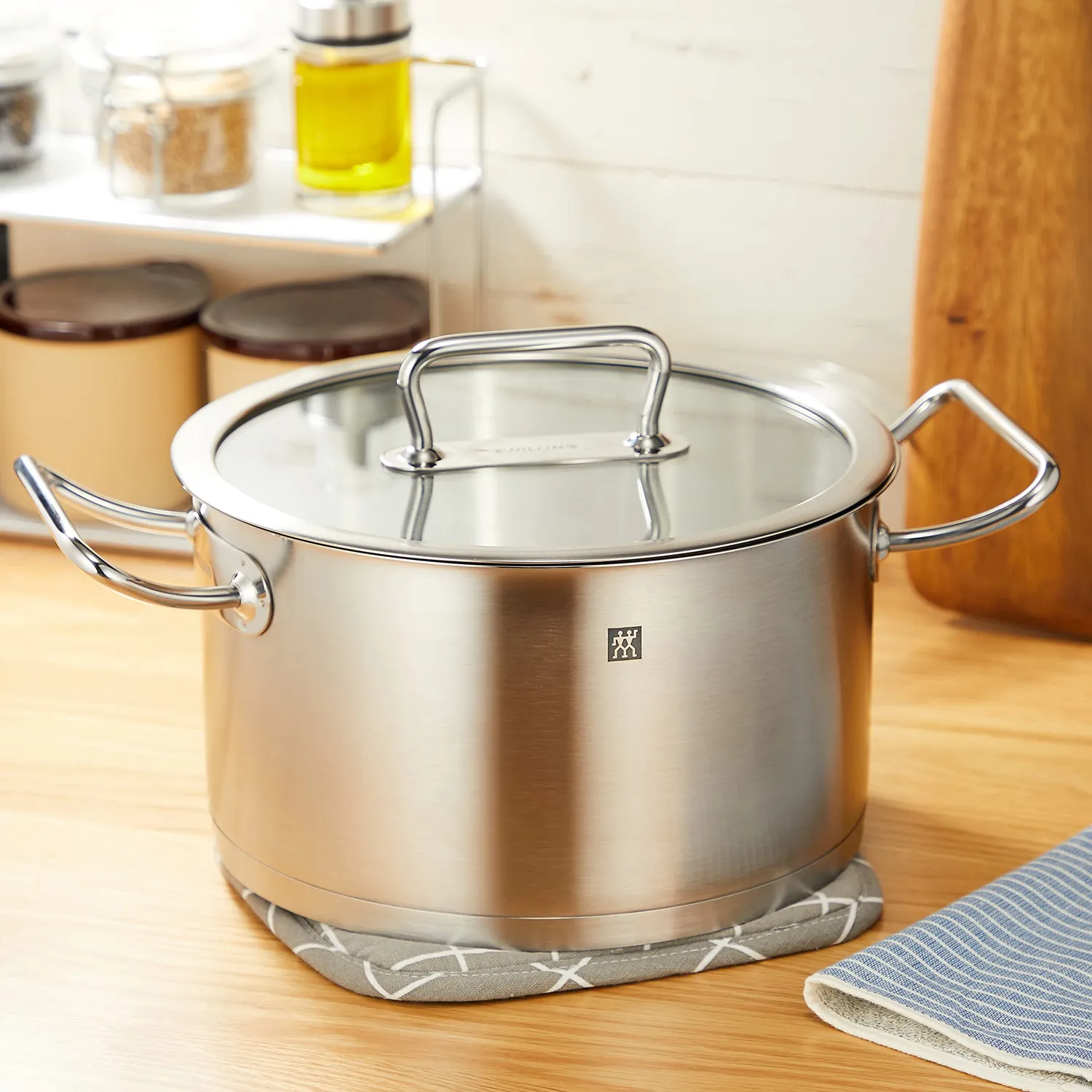 Zwilling Pro Pentola Alta 24 cm Acciaio Inox