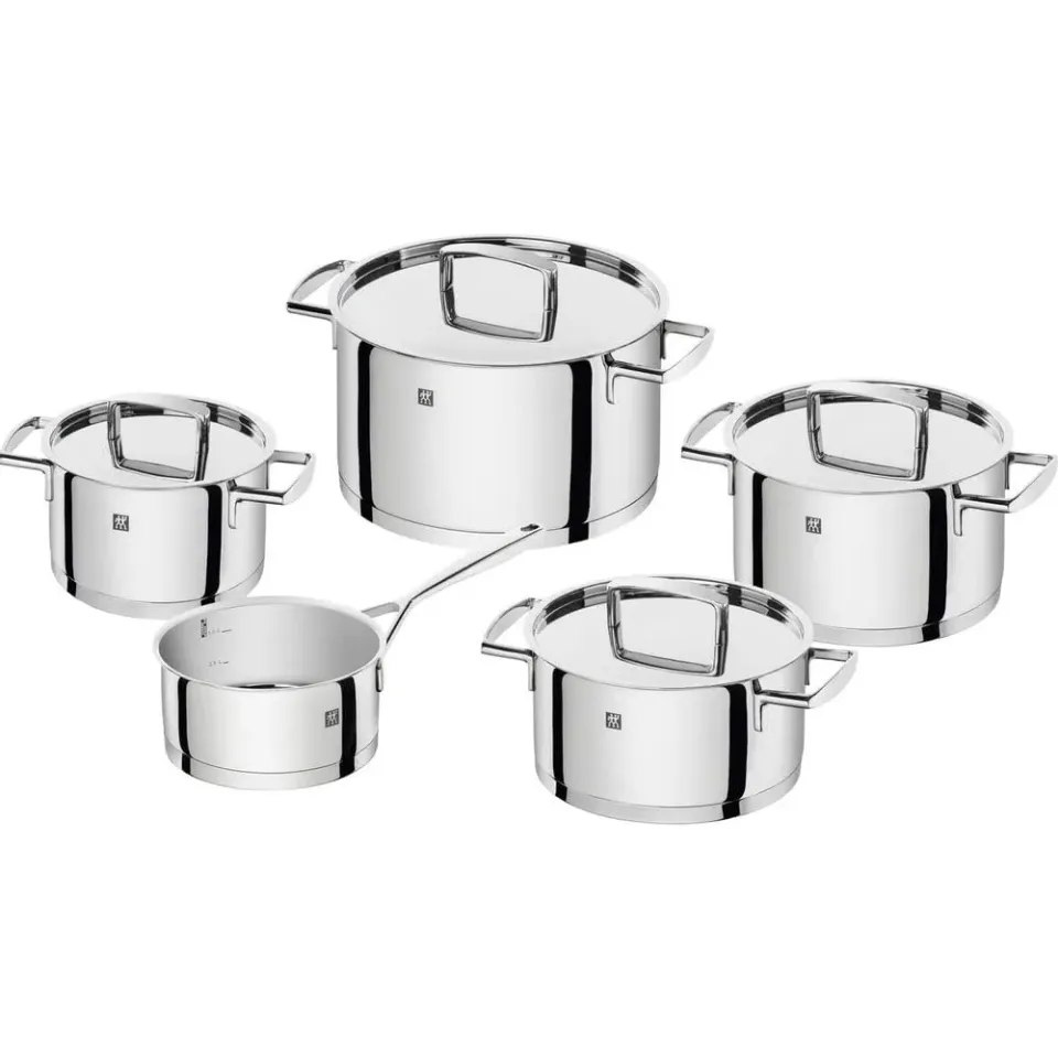 Zwilling Passion Batteria Pentole 5 pz Acciaio Induzione 18/10