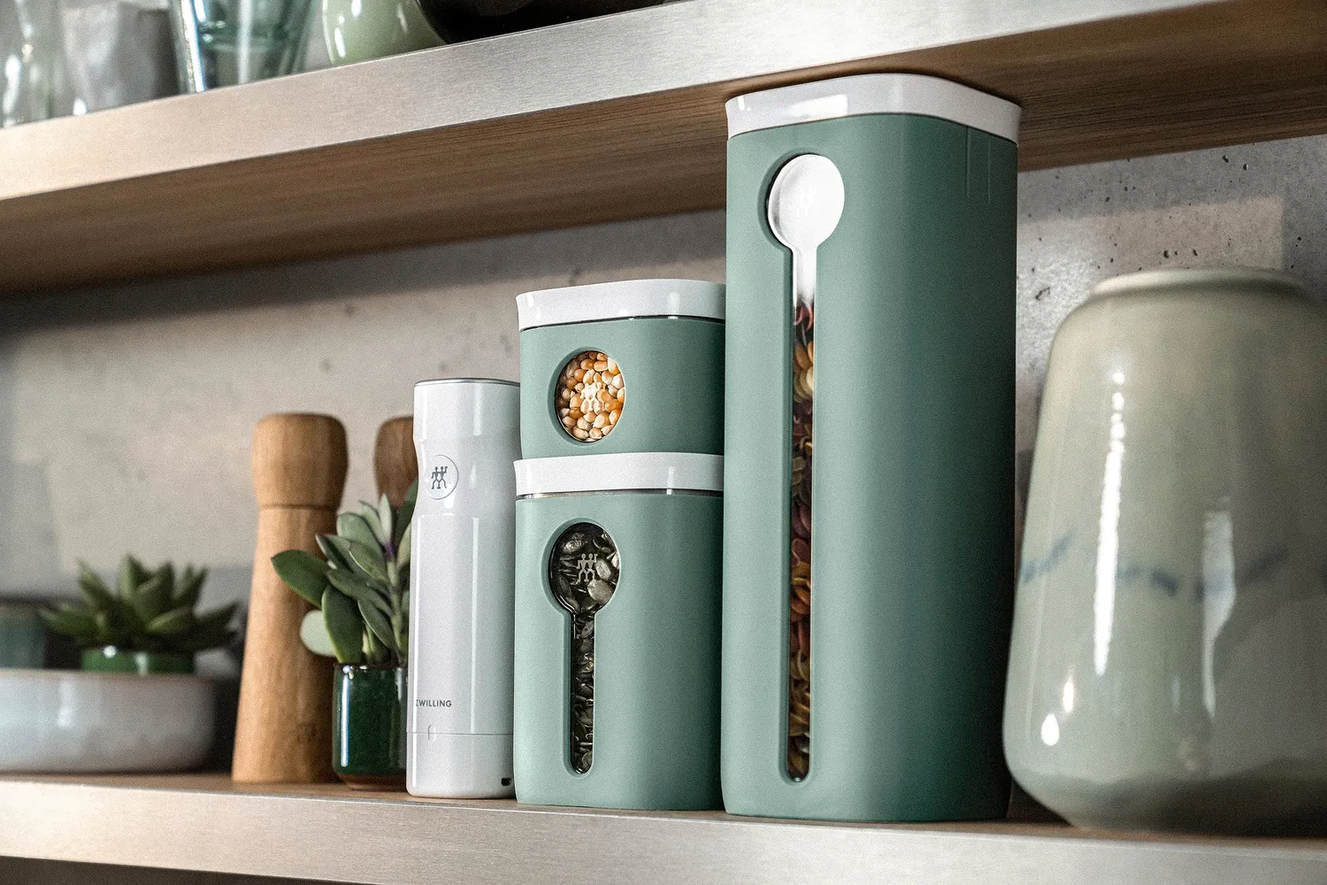 Zwilling Fresh & Save Cube cover 3S verde salvia plastica