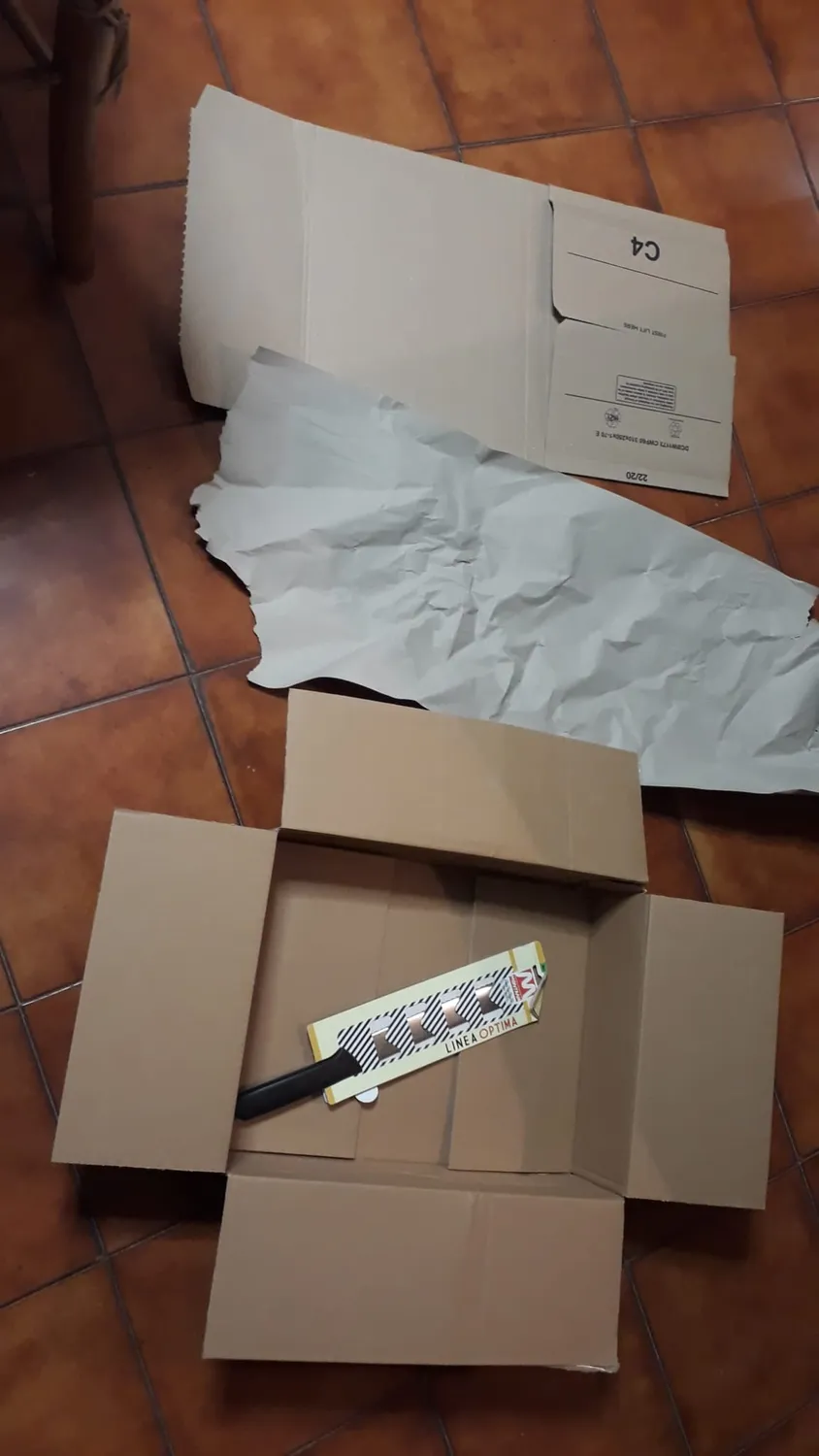 Montana Blu Optima coltello pane 21 cm acciaio azoto