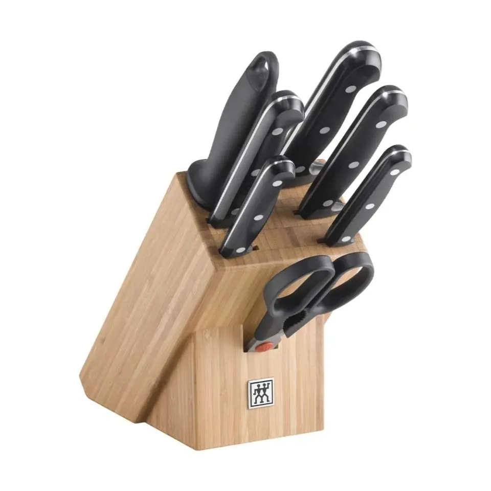Zwilling Twin Chef ceppo coltelli 8 pezzi bamboo