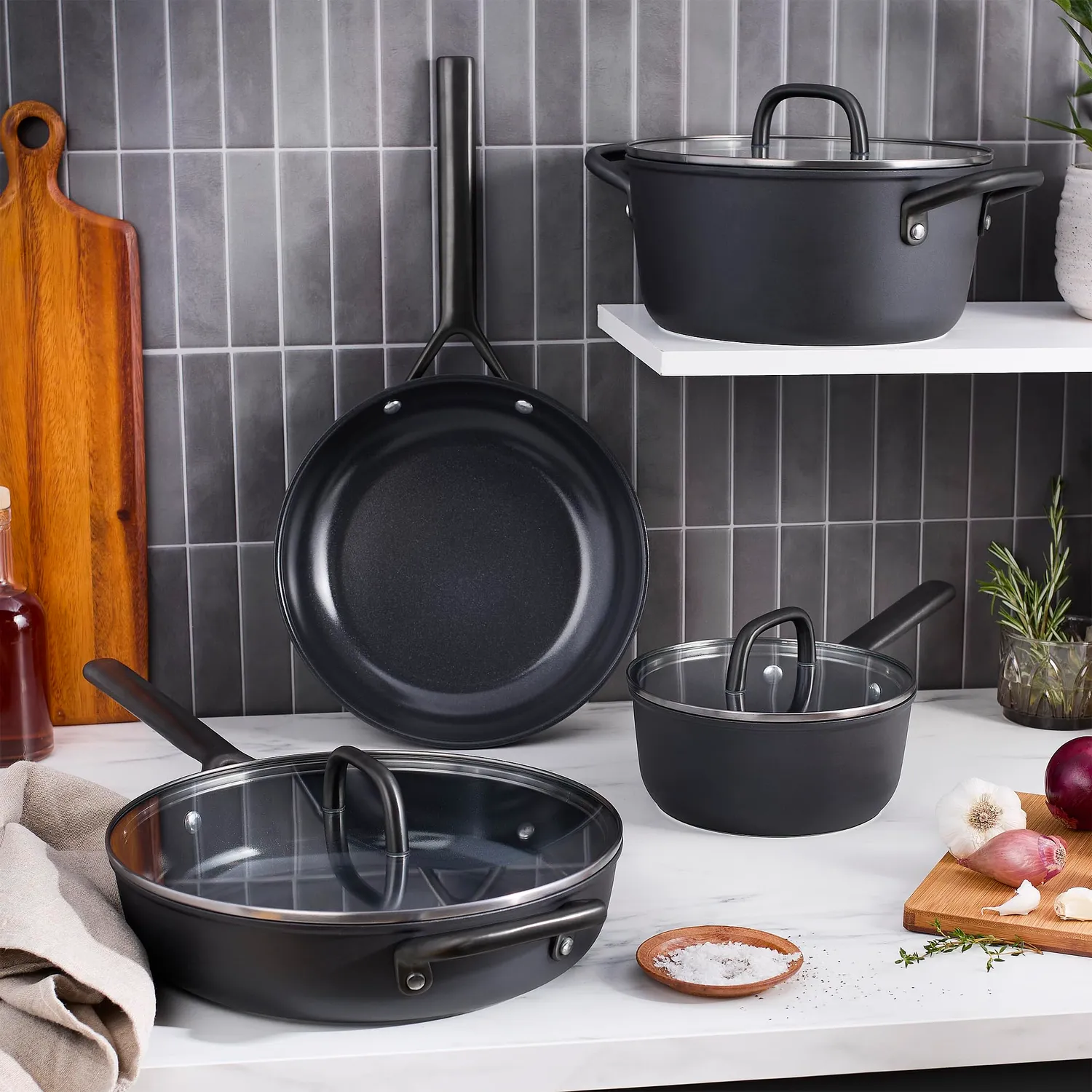 Zwilling Milano Z1035-051 casseruola 18 cm 1,9 L nera ceramica