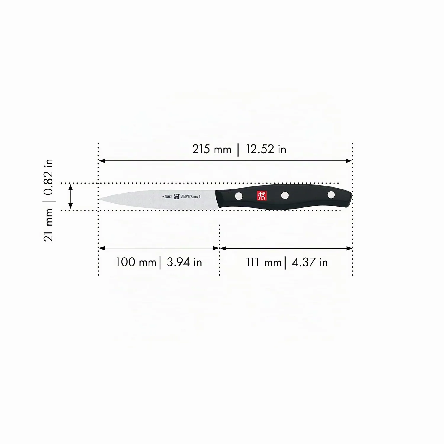 Zwilling Twin Pollux 30720-101 spelucchino 10 cm inox