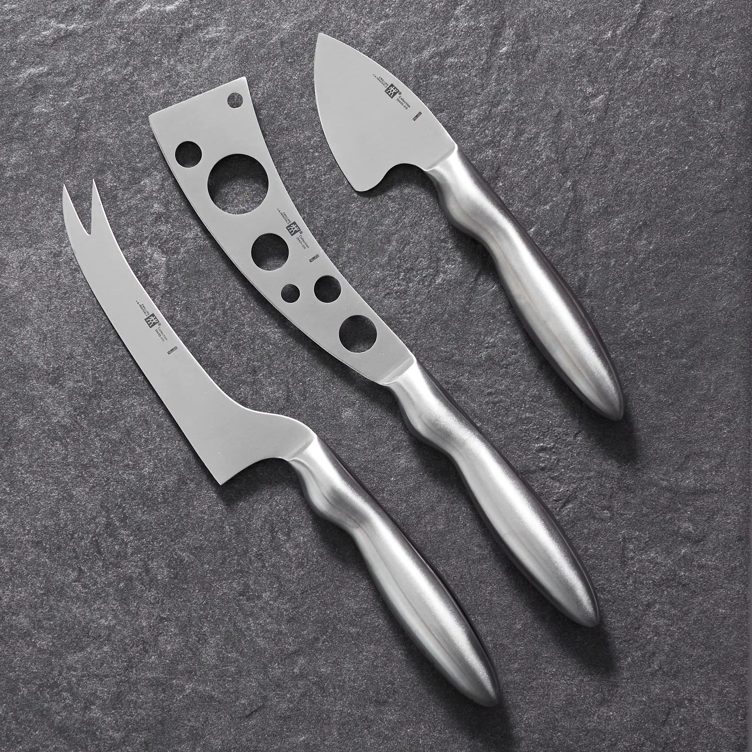 Zwilling 39432-000 set 3 coltelli formaggio inox