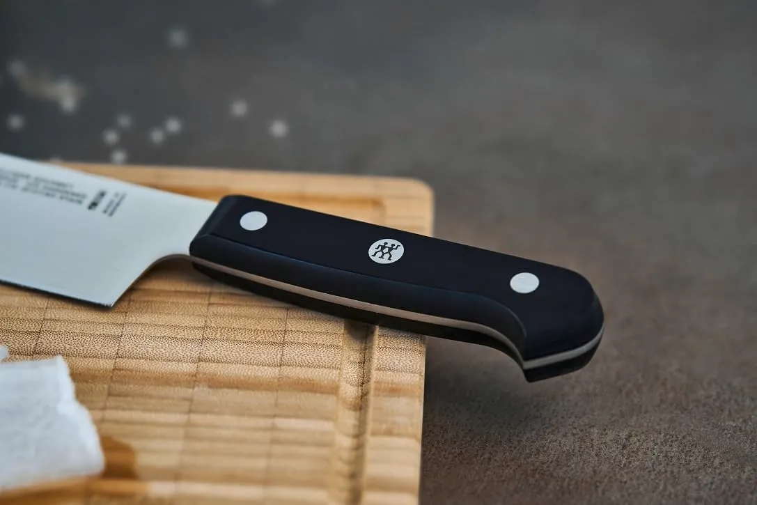 Zwilling Gourmet Coltello Nakiri 17 cm Nero Acciaio