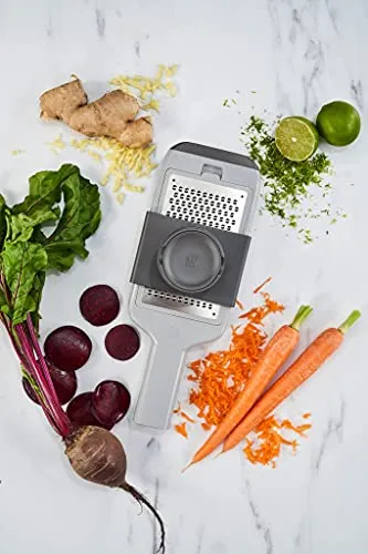Zwilling Z-Cut Grattugia 7 in 1 Acciaio Inox 4 Inserti