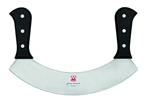 Montana Maitre mezzaluna cucina 25 cm acciaio azoto