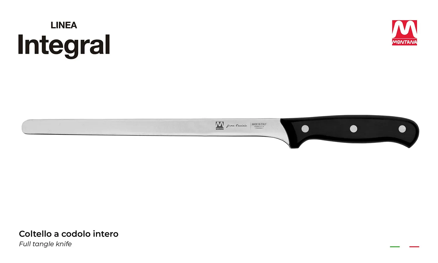 Montana Integral coltello prosciutto 26 cm inox