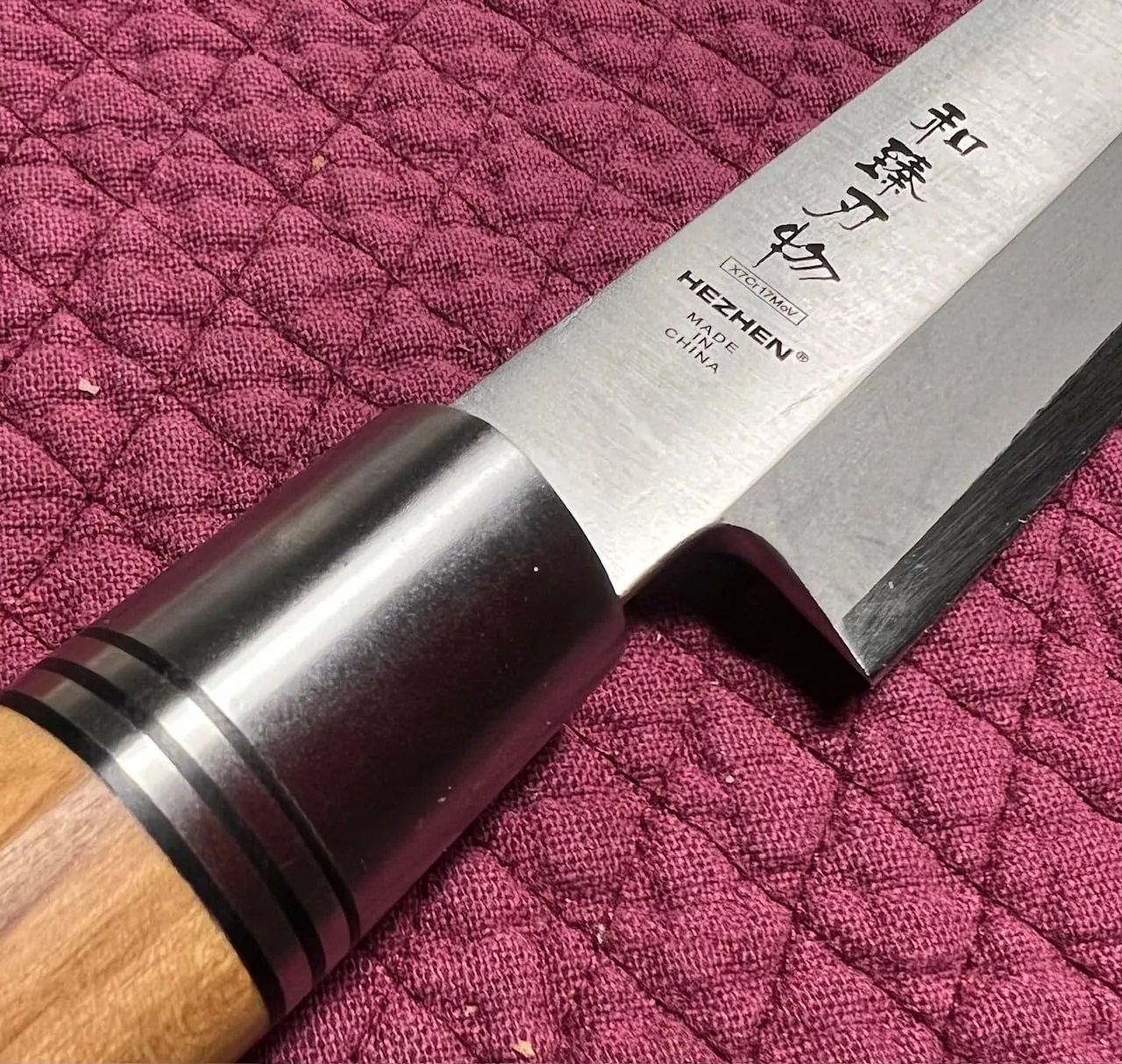 Hezhen Retro Yanagiba 27 cm Sashimi Filo Singolo