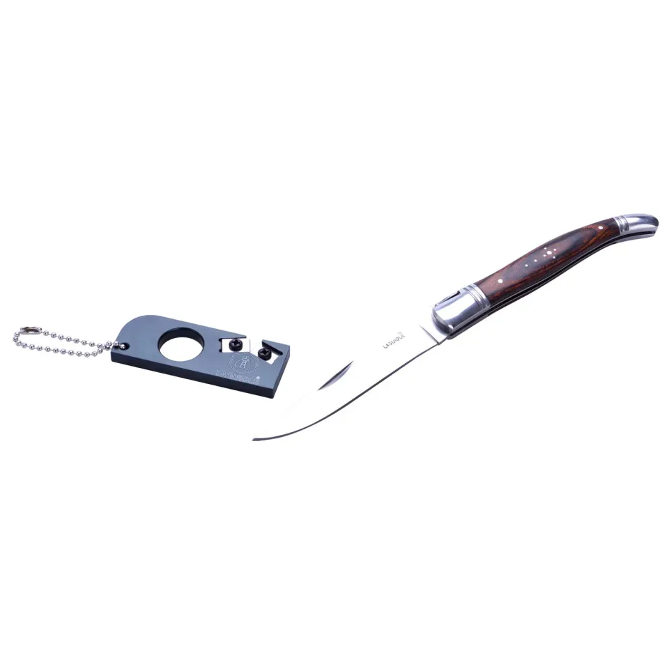 Laguiole en Aubrac L'Eclair coltellino tascabile legno lama 9,5 cm
